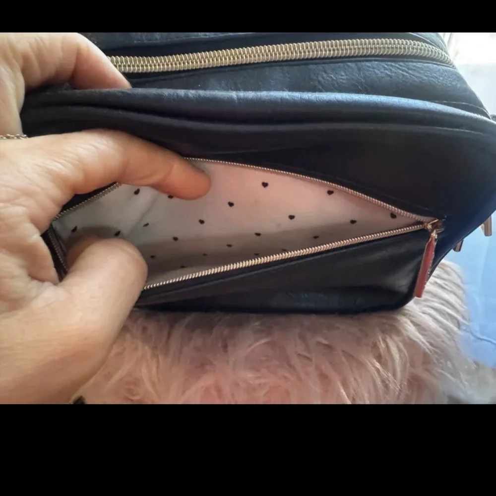 Black Studded Women's Bag - Picture 6 of 13
